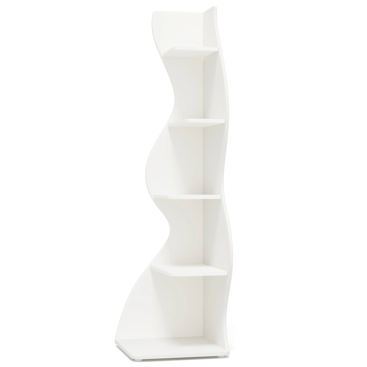 Tribesigns Modern 5-Tier Wall Corner Shelf and Plant Stand