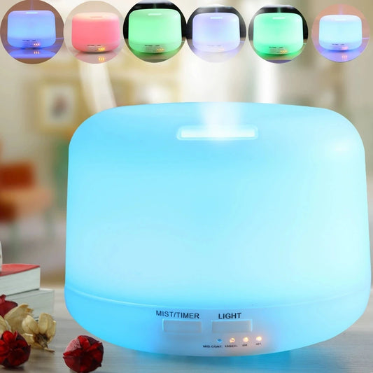 Miflame Essential Oil Diffuser Humidifier Ultrasonic Aromatherapy For Home