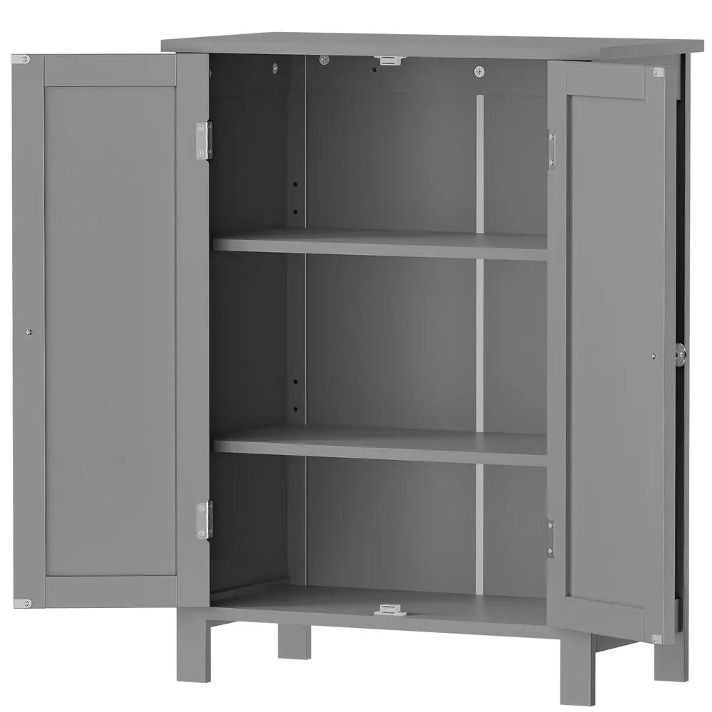 Freestanding Bathroom Floor Cabinet With Three Shelves