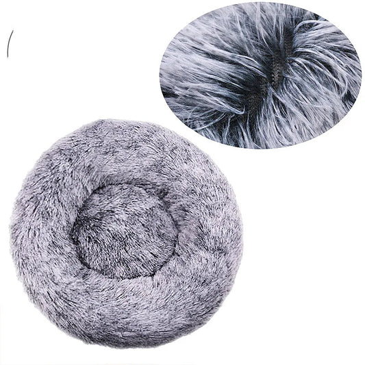 NONECN Round Plush Cozy Best Pet Bed For Large Dogs