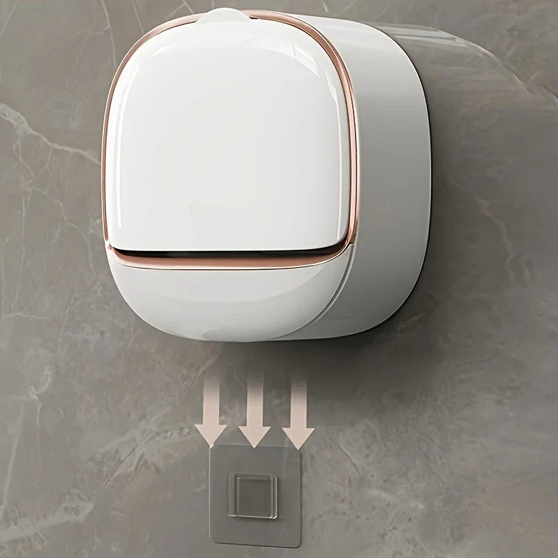 Wall Mounted Soap Dispenser With Drainage No Drill Installation
