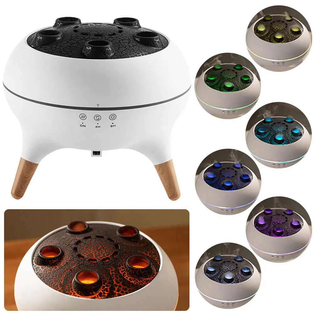 Alloet Jellyfish Air Humidifier With Colorful Night Lights