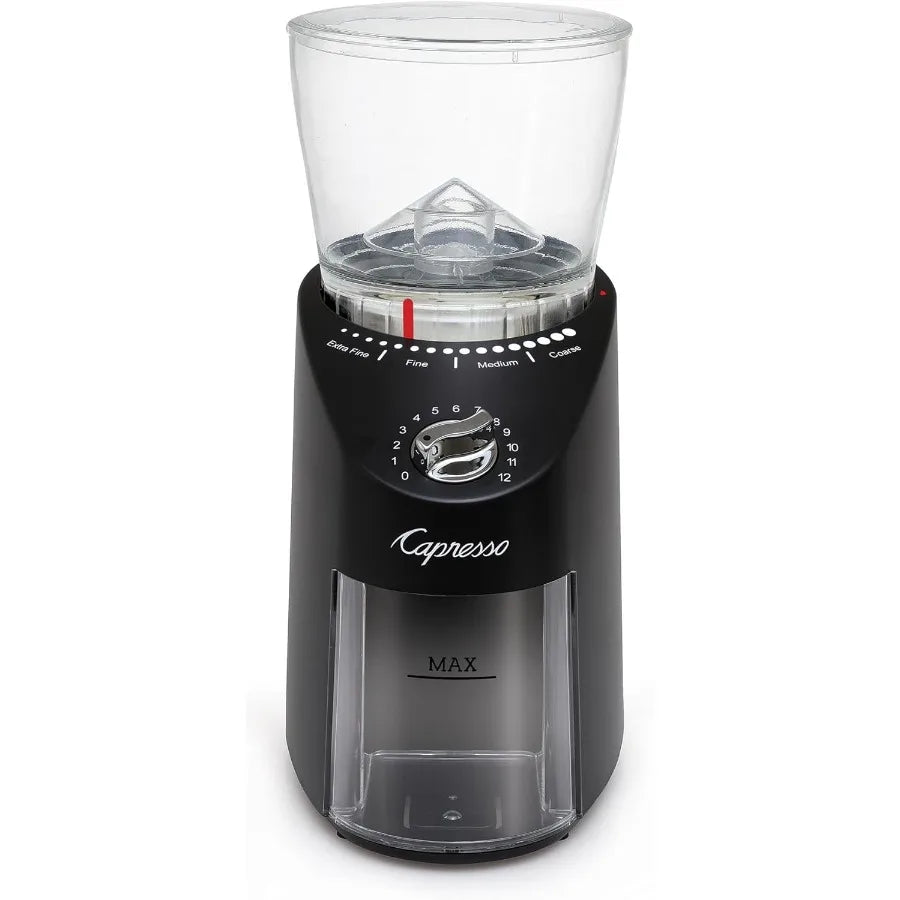 XMSJ Infinity Plus Conical Burr Grinder for Precision Home Coffee Grinding
