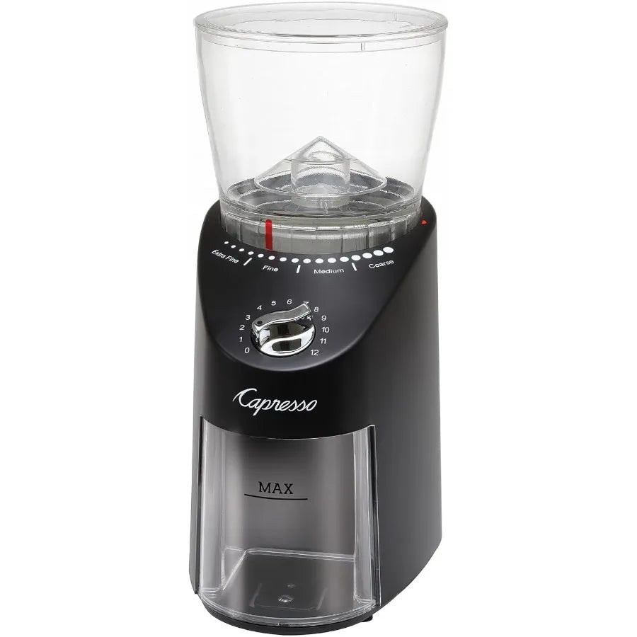 XMSJ Infinity Plus Conical Burr Grinder for Precision Home Coffee Grinding