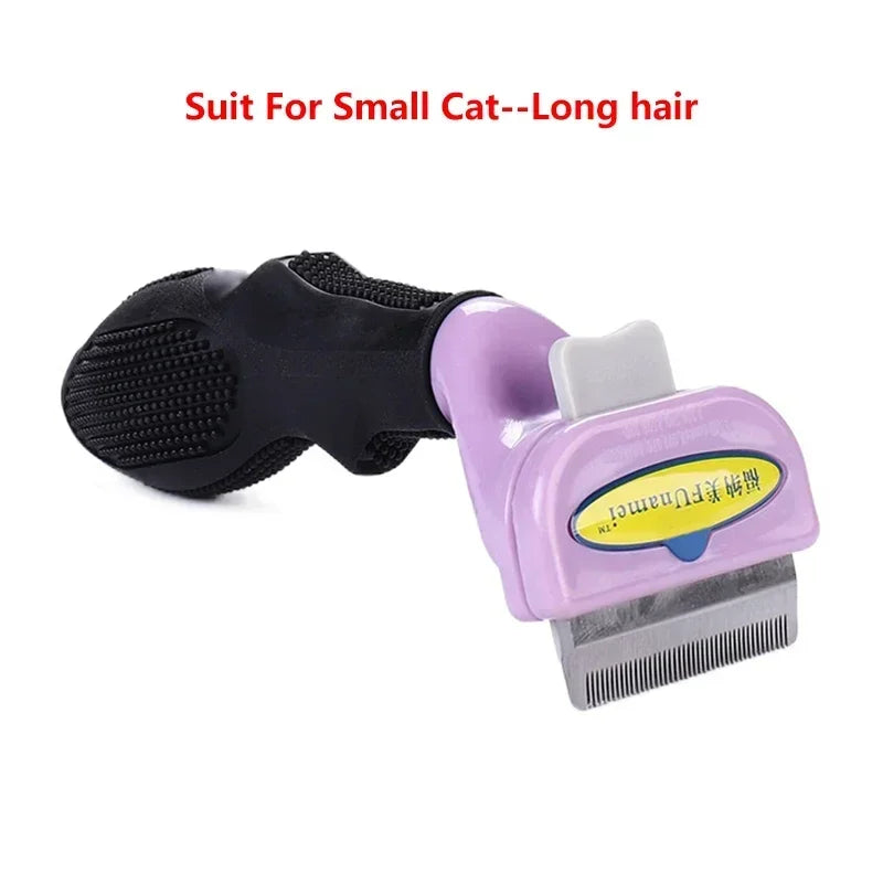 Pet Hair Removal Comb For Cats And Dogs Grooming Brush