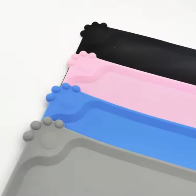 Silicone Pet Meal Mat Waterproof Anti Slip Cat Dog Feeding Mat