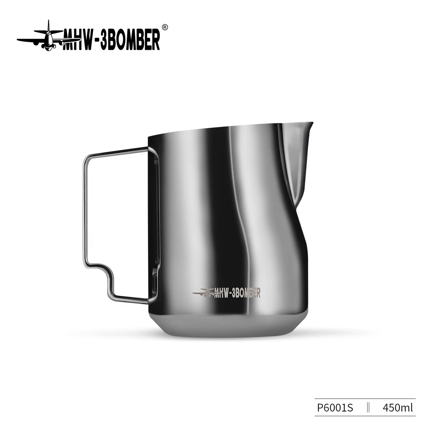 MHW-3BOMBER Turbo Milk Pitcher Stainless Steel For Frothing