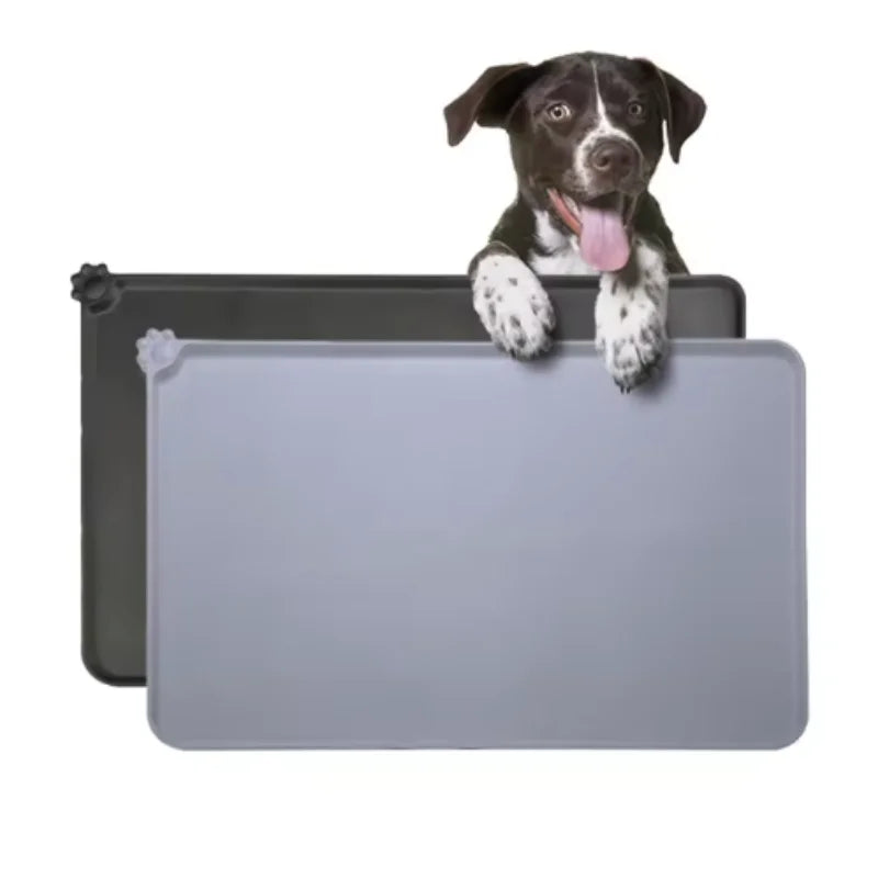 Silicone Pet Meal Mat Waterproof Anti Slip Cat Dog Feeding Mat