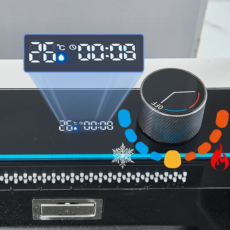 Rozin 304 Stainless Steel Kitchen Sink With Digital Display Faucet