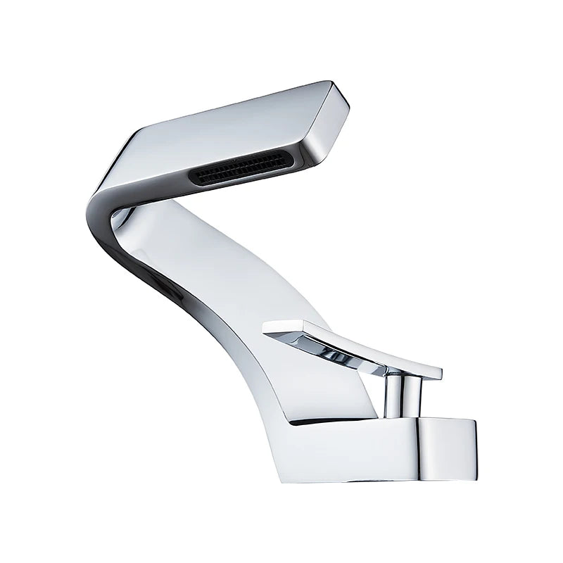 Bakala Deck Mounted Basin Faucet Single Hole Brass Mixer