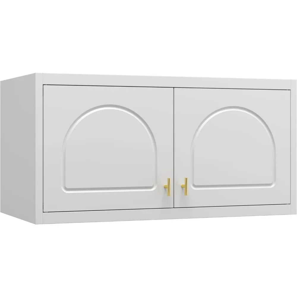 86" Metal Wardrobe Cabinets,Armoire Wardrobe Closet with Hanging Rod,Clothes Storage Cabinet with Adjustable Shelves and Doors,C