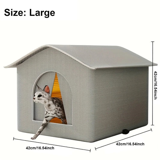 Weatherproof Feral Cat Shelter For Winter