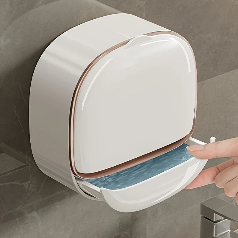Wall Mounted Soap Dispenser With Drainage No Drill Installation