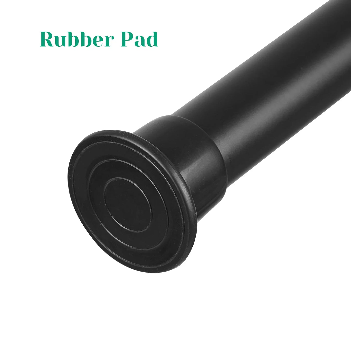 No-Drill Corner Shower Tension Pole Caddy Rust-Resistant Shelves