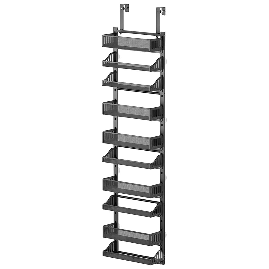 TWISTER.CK Over Door Pantry Organizer 10Tier Heavy Duty Steel