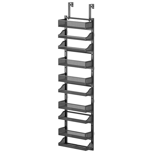 TWISTER.CK Over Door Pantry Organizer 10Tier Heavy Duty Steel
