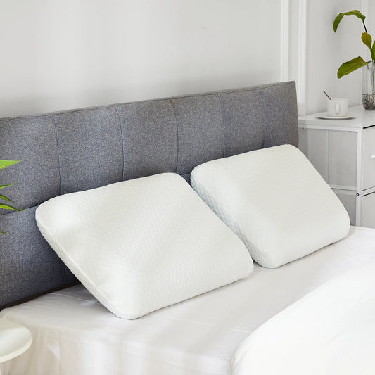 JHK Memory Foam Pillow Ventilated Cooling With Removable Washable Cover