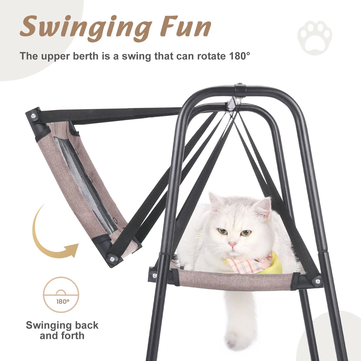 Cat Hammock Window Bed Dual Layer Hanging Cat Tree Cloth