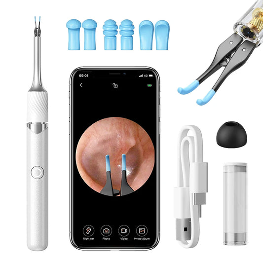 SUNUO Ear Wax Removal Kit With Visual Otoscope And Light