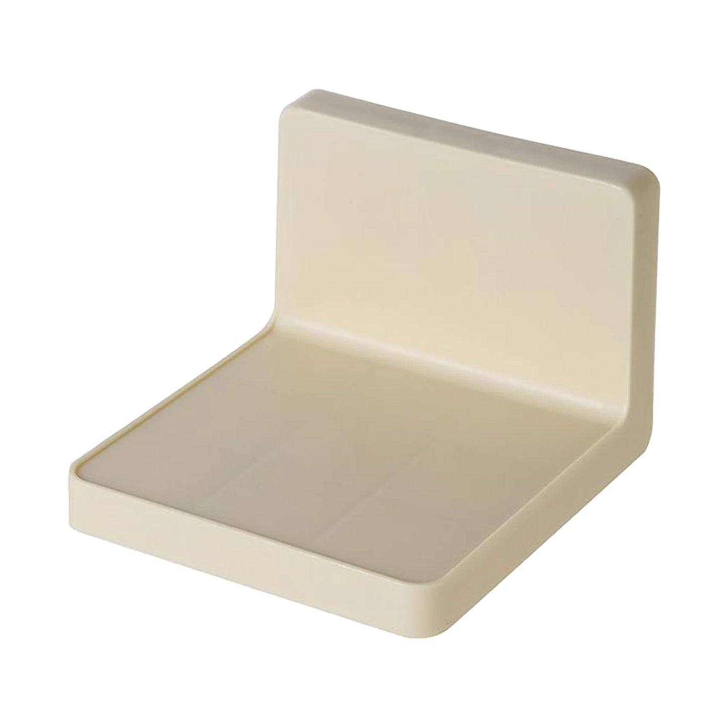 Two Piece Self Adhesive Bathroom Storage Shelves No Drill