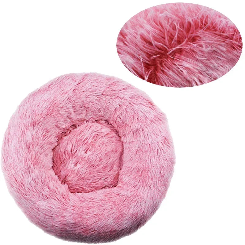 NONECN Round Plush Cozy Best Pet Bed For Large Dogs