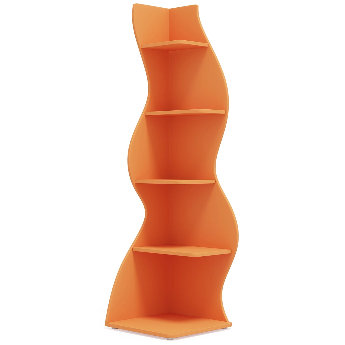 Tribesigns Modern 5-Tier Wall Corner Shelf and Plant Stand