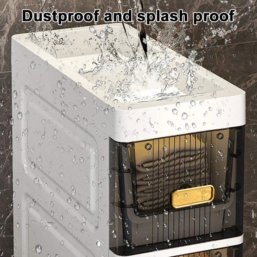 Alloet 5-Tier Bathroom Crevice Corner Storage Cabinet