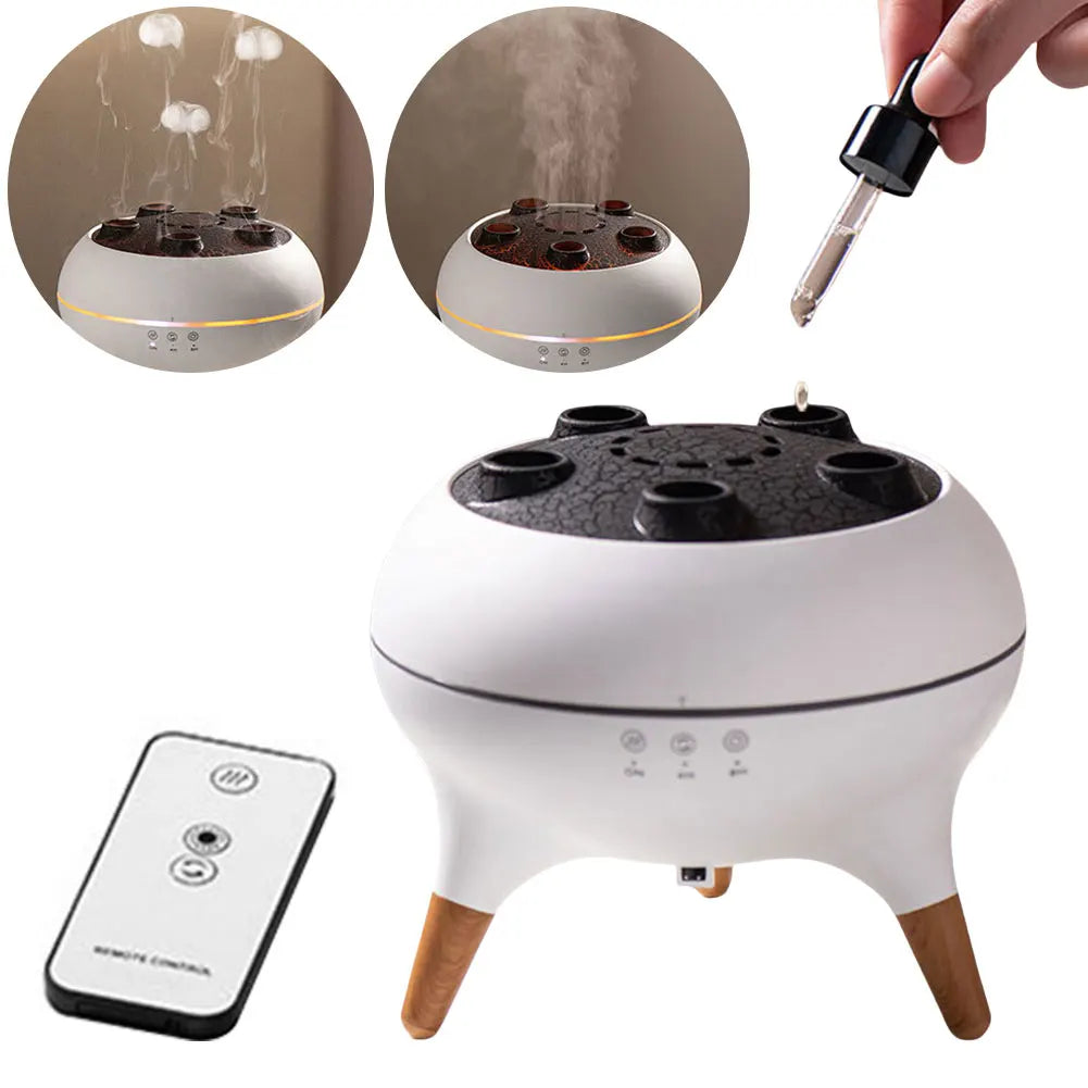 Alloet Jellyfish Air Humidifier With Colorful Night Lights