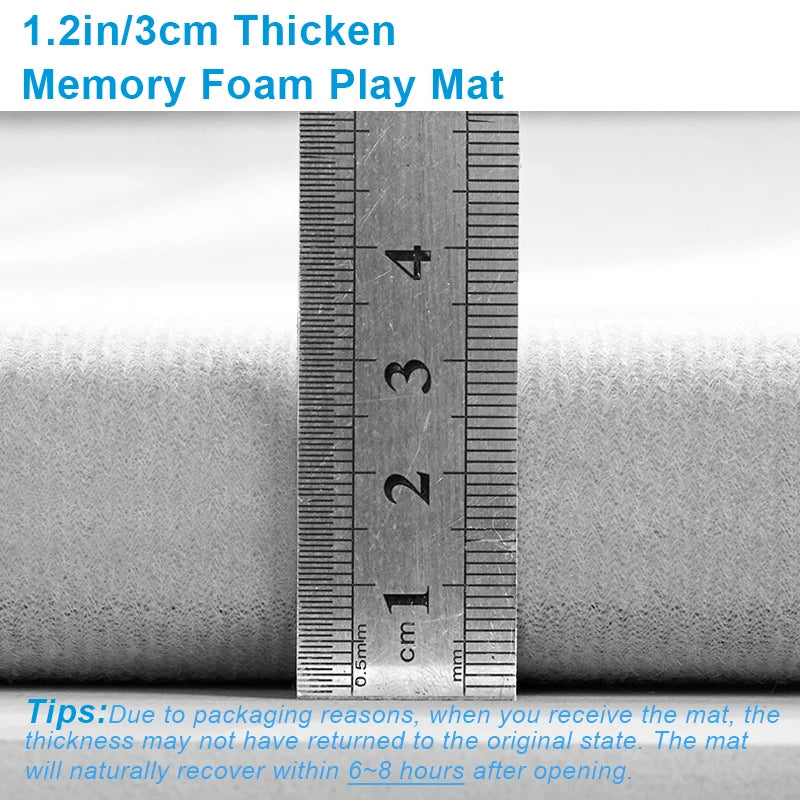 Japanese Tatami Kids Play Mat Padded Foam Crawling Rug