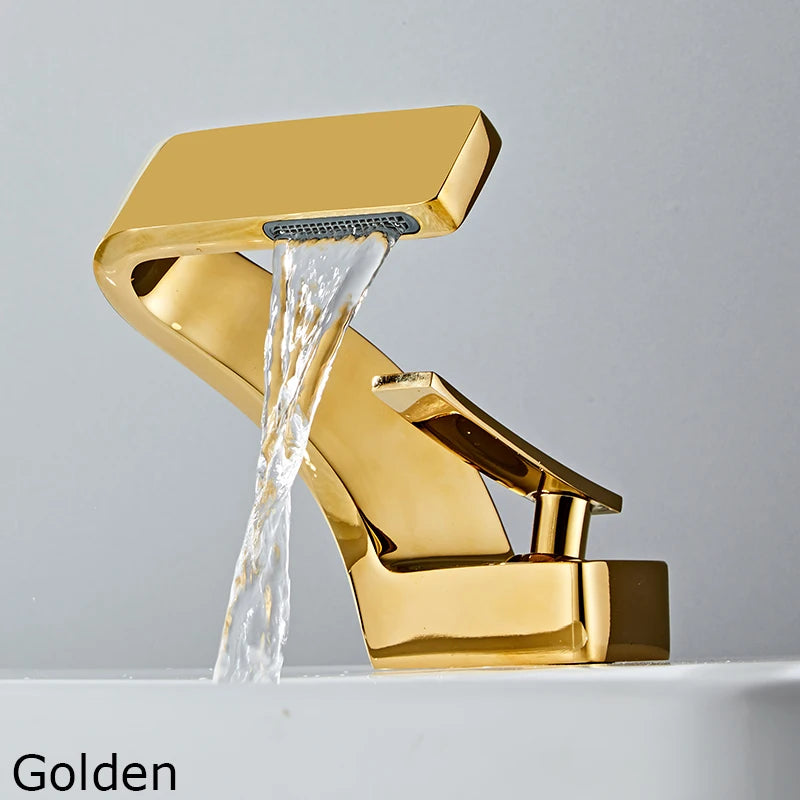 Bakala Deck Mounted Basin Faucet Single Hole Brass Mixer