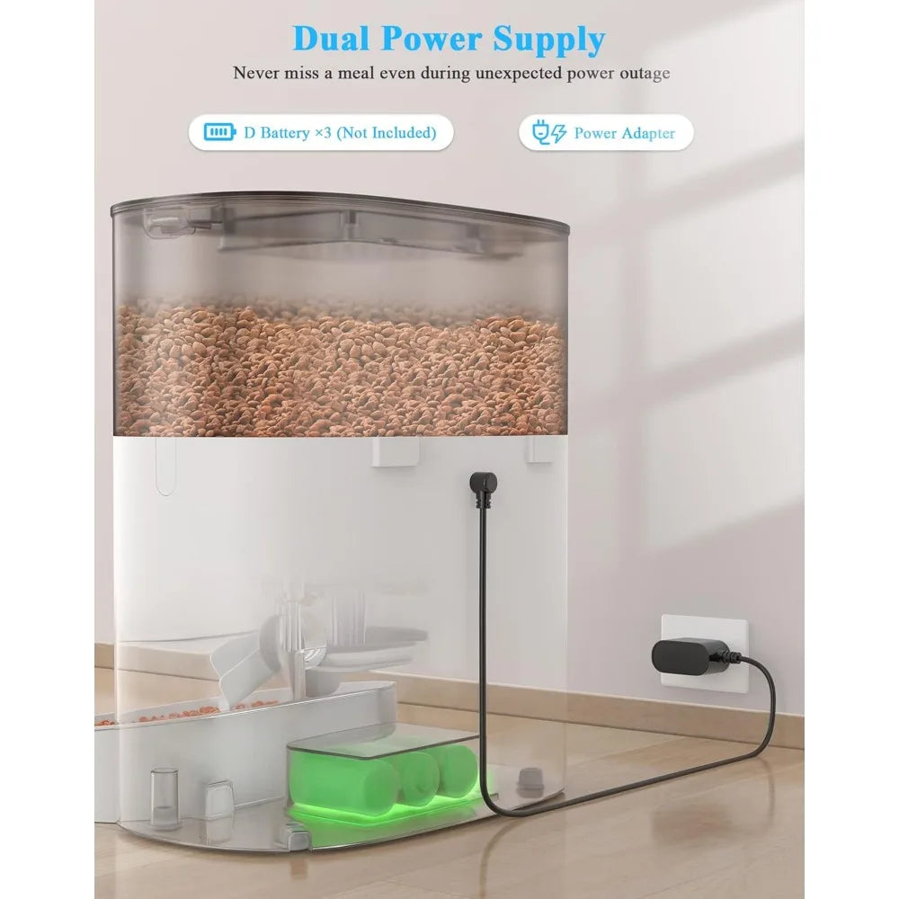 Automatic Cat Feeder With WiFi Timed Dispenser For Cats