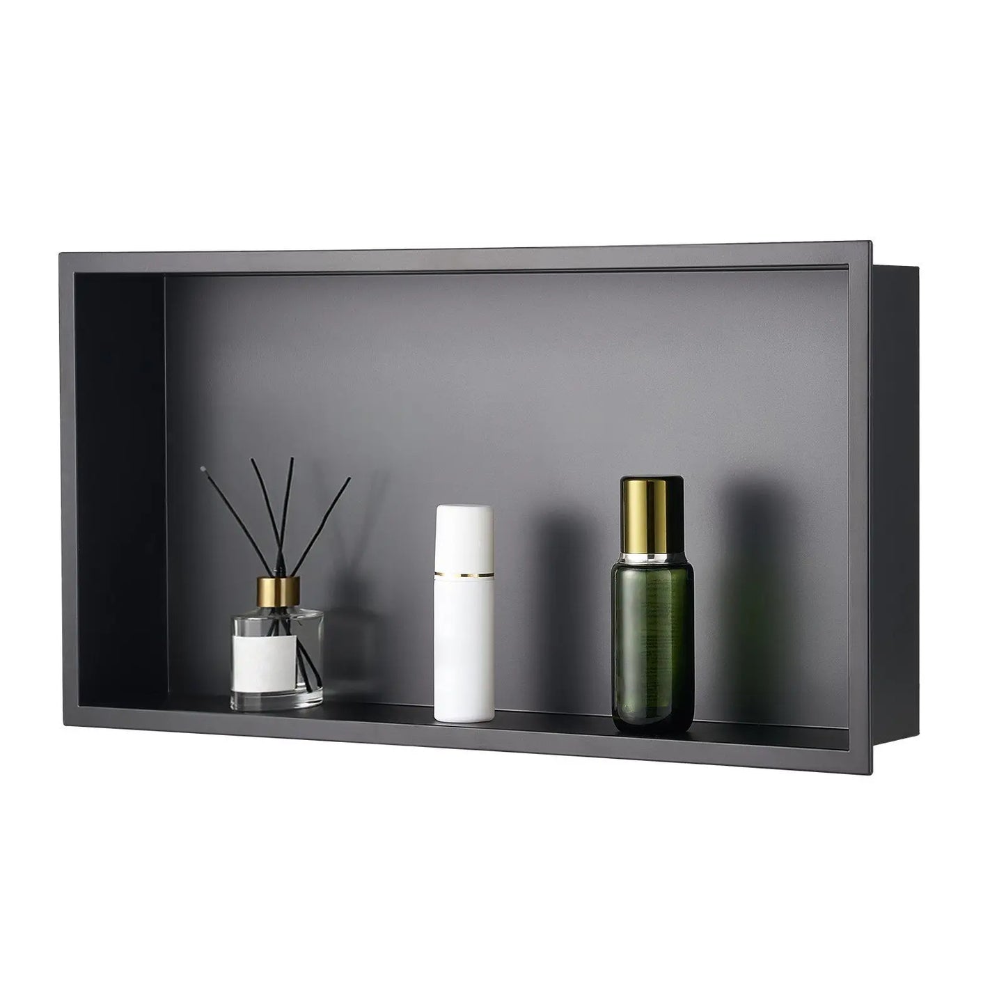 Shower Niche 13x25x4 inch Recessed Wall Shelf Stainless Steel Bathroom