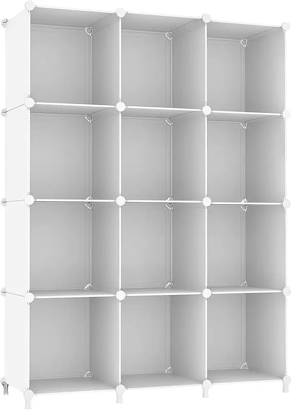 Cube Storage Organizer Bookshelf Plastic Closet Shelves