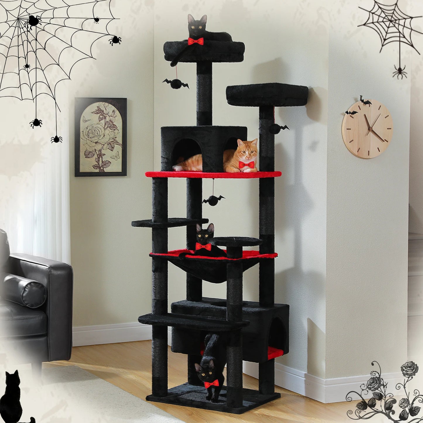 PAWZ Road Large Cat Tree And Tower For Indoor Cats