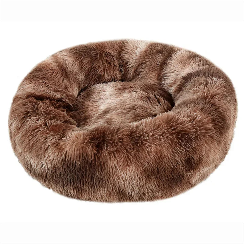NONECN Round Plush Cozy Best Pet Bed For Large Dogs