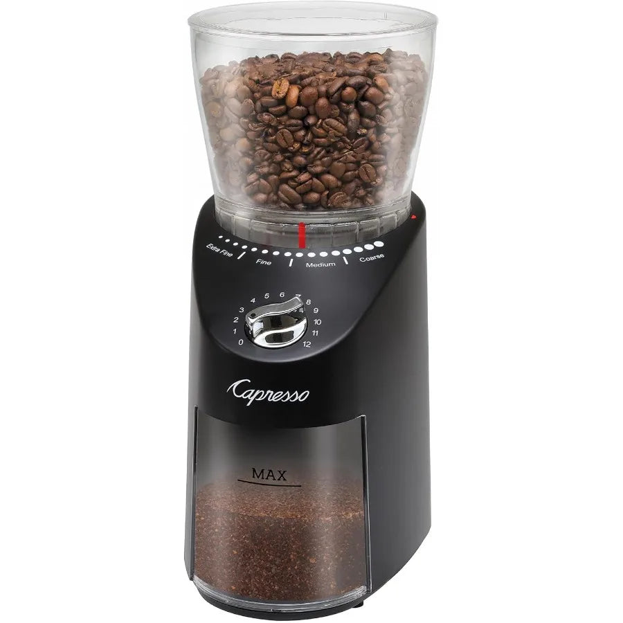 XMSJ Infinity Plus Conical Burr Grinder for Precision Home Coffee Grinding