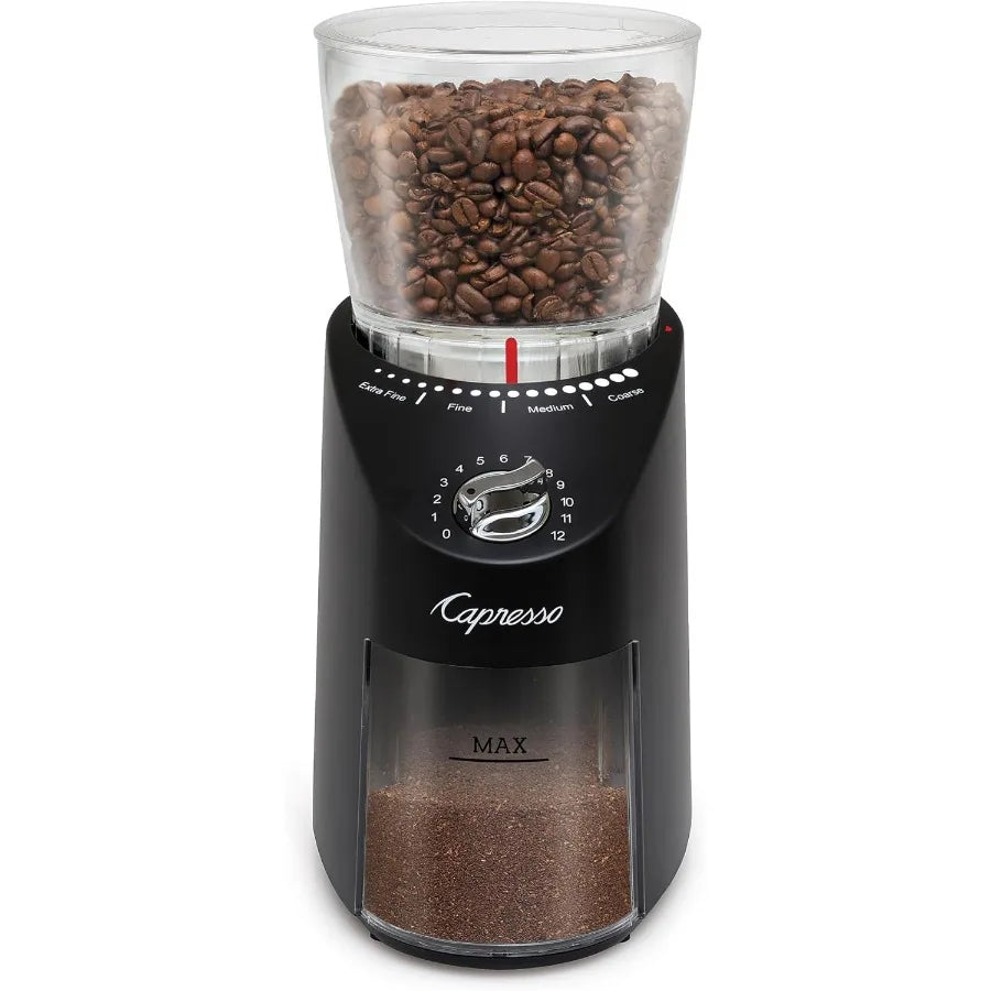 XMSJ Infinity Plus Conical Burr Grinder for Precision Home Coffee Grinding